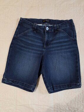 Lee Regular Fit Mid Rise Denim Jean Shorts, 6M
